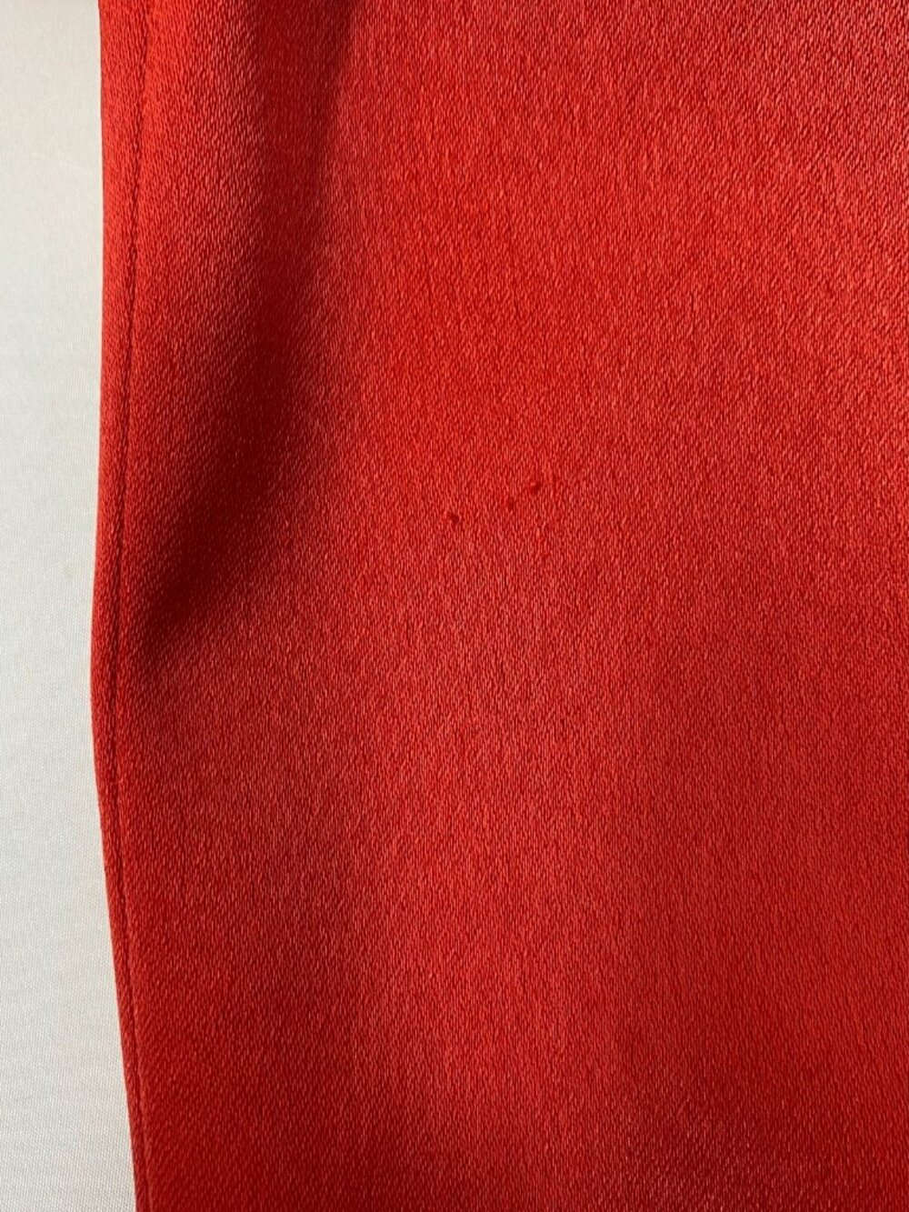 Alice + Olivia Calvin Bright Ruby High Waist Wide Leg Pants 8 - Picture 13 of 16